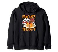 I pancake sono un trattamento delizioso per la pila di terapia Felpa con Cappuccio