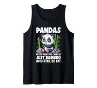 I Panda dimostrano Che puoi Mangiare Solo bambù ed Essere Ancora Grasso Canotta