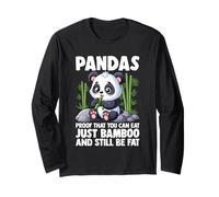 I Panda dimostrano Che puoi Mangiare Solo bambù ed Essere Ancora Grasso Maglia a Manica