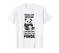 I Panda Sono Fantastici Amanti degli Animali Maglietta