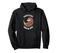 I pangolini Mi Fanno Sorridere Pangolin Felpa con Cappuccio
