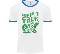 I Parlare A Lucertole Camaleonti Bearded Draghi Uomo Ringer