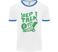 I Parlare A Lucertole Camaleonti Bearded Draghi Uomo Ringer