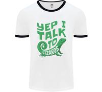 I Parlare A Lucertole Camaleonti Bearded Draghi Uomo Ringer