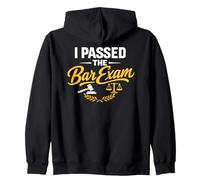 I Passed The Bar Exam Law School Graduation Student Graduate Felpa con Cappuccio