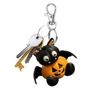 I pendenti di Halloween, il fascino dello zaino leggero, 7 cm, accessorio per il portachiavi festivo, ornamento giunto mobile, può usarlo a lungo per le feste