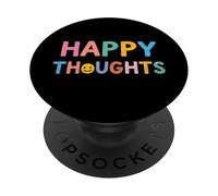 I pensieri felici pensano positivi PopSockets PopGrip Adesivo