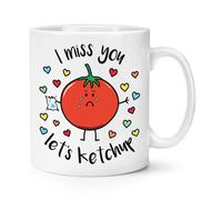 I Perdere You Let's Ketchup 284ml Tazza - Funny Migliori Amici Forever Pomodoro