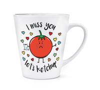 I Perdere You Let's Ketchup 341ml Latte Tazza - Divertente Migliori Amici