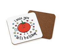 I Perdere You Let's Ketchup Sottobicchiere - Divertente Migliori Amici Pomodoro