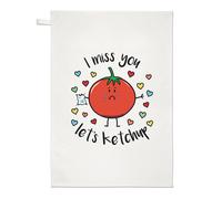 I Perdere You Let's Ketchup Strofinaccio - Divertente Migliori Amici Pomodoro
