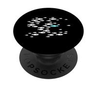 I pesci nuotano contro corrente nel mare PopSockets PopGrip Adesivo