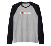 I Pettegolezzi del Cuore Maglia con Maniche Raglan