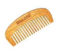 I pettini di legno di bambù naturali portatili dei capelli di lunghezza di 12cm hanno curvato i pettini della coda