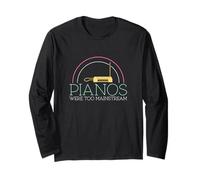 I pianoforti Erano Troppo Mainstream Divertente Theremin Player Thereminist Maglia a Manica