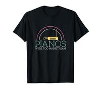 I pianoforti Erano Troppo Mainstream Divertente Theremin Player Thereminist Maglietta