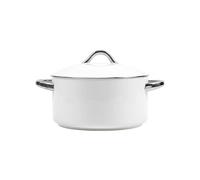 I piatti minimalisti in ceramica di colore sottosmalto sono puri e freschi per uso domestico pentola di minestra da 12 pollici con coperchio