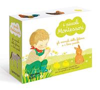 Gli animali della fattoria e i loro piccoli. I piccoli Montessori. Ediz. a colori. Con 32 Carte