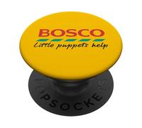I piccoli pupazzi Bosco aiutano la nostalgia irlandese del design retrò anni '80 PopSockets PopGrip Adesivo