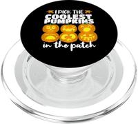 I Pick The Coolest Pumpkins! Divertente raccolta di zucche PopSockets PopGrip per MagSafe