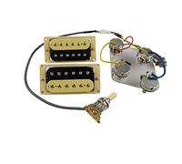 I Pickup Di Humbucker Impostano La Chitarra Elettrica Pickupsworing Per Il Suono Confortevole Pickup chitarra elettrica (Color : Zebra YE Frame)