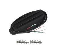I Pickup Professionali Hot Dual Track Sono Adatti Per Accessori Per Strumenti Per Chitarra Pickup Elettrico A Doppia Bobina(Full Black 9K)