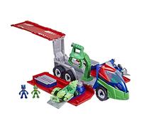 I Pigiamaschi Camion Extra-Totem, giocattolo prescolare trasformabile con 2 auto, 2 statuette articolate 7,5 cm e altro, per bambini dai 3 anni