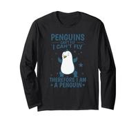 I Pinguini Non Possono Volare Sono Un Uccello Pinguino Maglia a Manica