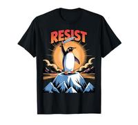 I Pinguini protestano Contro Le tariffe Divertente Penguin Tariff Maglietta