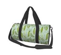 I piselli verdi lasciano il blu, Borsone da viaggio di grande capacità Borsa rotonda Borsa da viaggio sportiva Borsa da viaggio Borsa da fitness