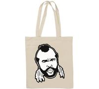 I Pitty The Fool - Borsa tote in cotone naturale, colore: Bianco