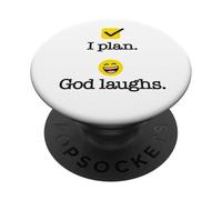 I Plan. Dio ride. Divertente design di recupero PopSockets PopGrip Adesivo