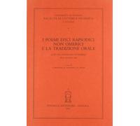 I poemi epici rapsodici non omerici e la tradizione orale. Atti del Convegno (Venezia, 28-30 settembre 1977)
