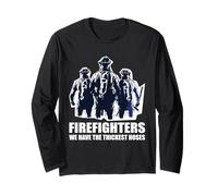 I Pompieri più Spessi Tubi Freddi Pompiere roba per Gli Uomini Maglia a Manica