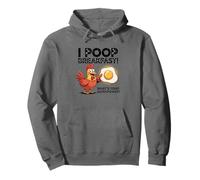 I Poop Breakfast Qual è il tuo superpotere Felpa con Cappuccio