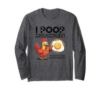 I Poop Breakfast Qual è il tuo superpotere Maglia a Manica