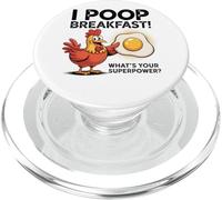 I Poop Breakfast Qual è il tuo superpotere PopSockets PopGrip per MagSafe