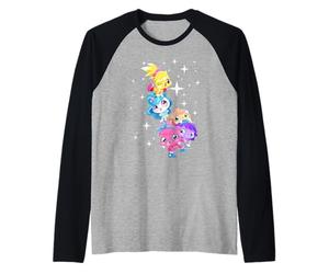 I Poppeteers Moshi Monsters Poppet & Co Maglia con Maniche Raglan