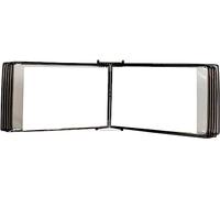 I poster girano le pagine del libro, Portadocumenti da parete formato A4 con 13x9x3,9 pollici(Black)