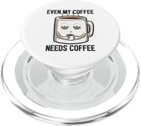 I poteri della caffeina attivano le mattine dell'ufficio degli amanti del caffè PopSockets PopGrip per MagSafe