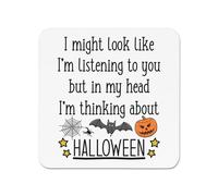 I Potresti Guardare Come I'M Ascolto a Voi Halloween Frigo Magnete Strega Mago