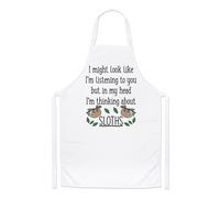 I Potresti Guardare Come I'M Ascolto a Voi Sloths Chef Grembiule Donna Cucinare