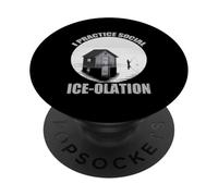 I practice social ice olation PopSockets PopGrip Adesivo
