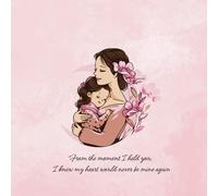 I press time between pages, hoping to never forget your firsts: Journal notebook for new mom
