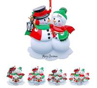 I primi ornamenti natalizi personalizzati della coppia, il nostro primo Natale da marito e moglie 2024, ornamenti con nome personalizzato per la decorazione dell'albero di Natale