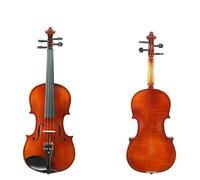 I Principianti Adulti Del Pannello Posteriore Con Motivo In Legno Massello Fatto A Mano Suonano Il Livello Di Prova Del Violino Di Livello Professionale (Color : 1/8)