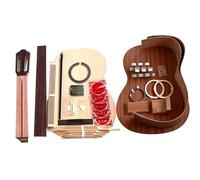 I Principianti Imparano Come Realizzare Un Kit Fai Da Te Per Chitarra Classica Con Tavola Armonica In Abete Massello + Fondo In Compensato Di Sapele E Manico In Okoume. Materiali e accessori per la re