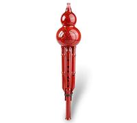 I Principianti Praticano La Seta Cucurbita Per Bambini E Adulti C Giù B Chiave Hulusi Flauto Di Zucca Per Hobby Suonare Professionalmente Uno Strumento Musicale (Color : Red_B-Flat)