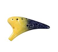 I principianti si esercitano con lo strumento ocarina contralto a 12 fori con chiave in Do