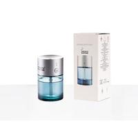 I PROFUMATORI Profumatore auto elettrico ricaricabile USB, fragranza inclusa Acqua di Sicilia, diffusore profumo ultrasuoni in vetro con intensità regolabile su 3 livelli, 80 ml